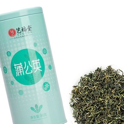 80g Canned Organic Dandelion Leaf Tea Health Herbal Tea Natural Pu Gong Ying Cha