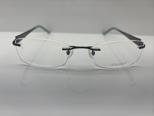 Authentic AIRLOCK SHATTERED 202 035 GRAY BLUE MOSAIC 51mm Eyeglasses Frame
