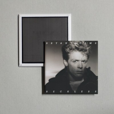 Bryan Adams - Reckless Album Cover Locker Fridge Magnet