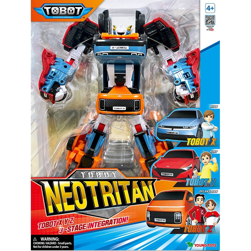 おもちゃ gochaan Tobot Neo Tritan X Y Z Transforming Robot Young Toys Action