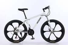 WESTAN 26" 21 Speed Mountain Bike Aluminum Frame Shimano 6 Spoke 26 inch Wheels — image 10