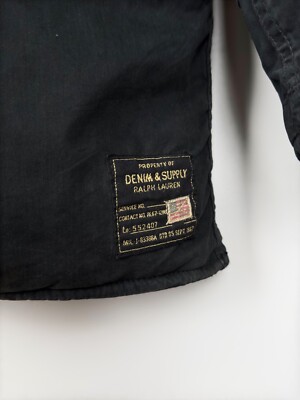 Denim Supply Ralph Laurent Down Military Parka Jacket TALON Zipper