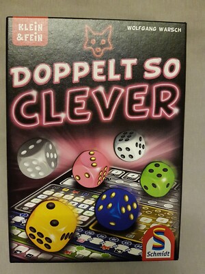 Schmidt Spiele 49357 Doppelt so clever Würfelspiel Kinderspiel Familienspiel