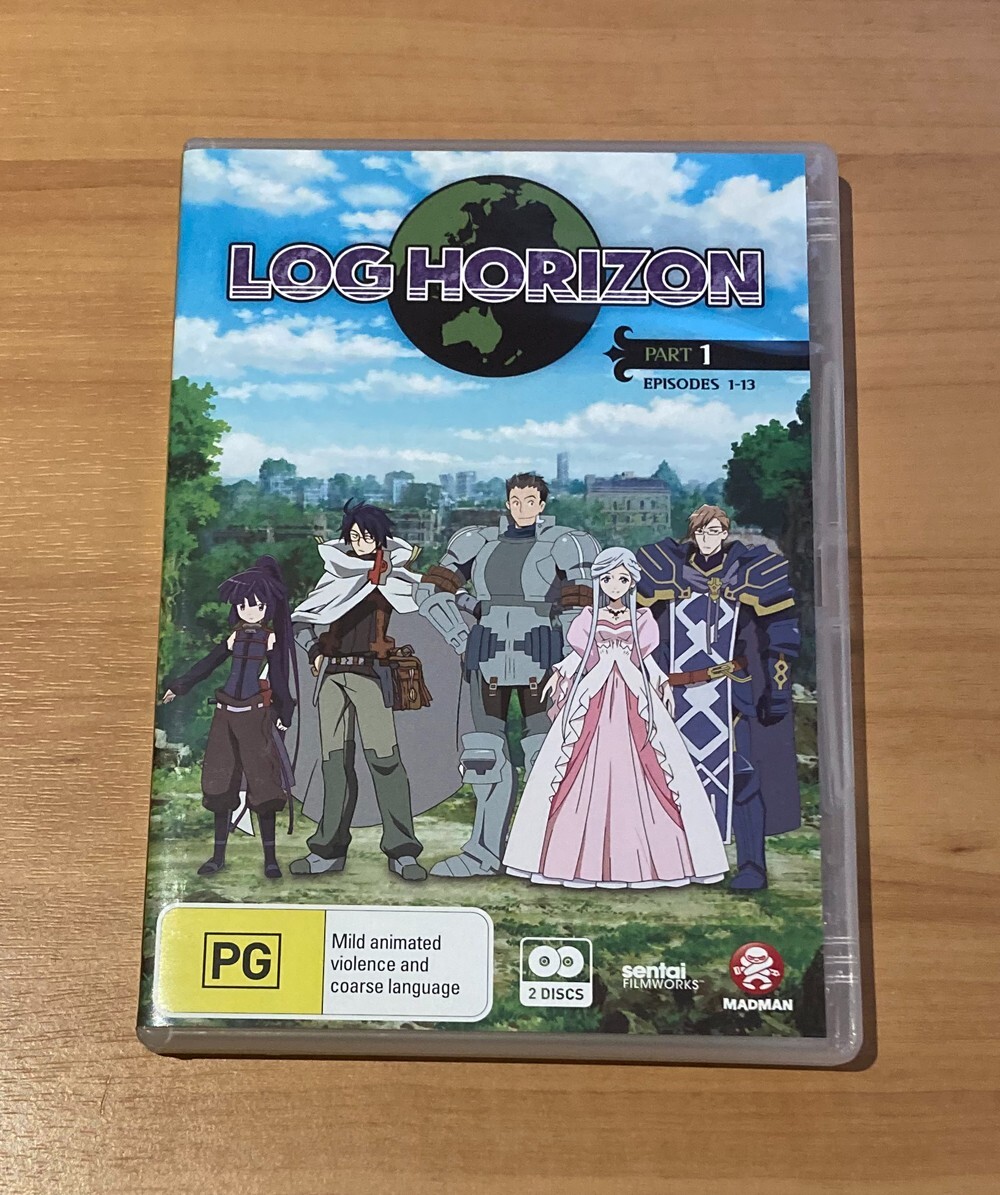 Dvd Log Horizon Episode Log Horizon Part Episodes 1-13 (Season 1