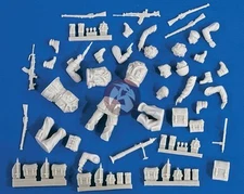 Verlinden 1/35 Figure Conversion Parts : British Airborne Red Devils WWII 2160