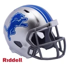 DETRIOT LIONS NFL RIDDELL SPEED POCKET PRO HELMET LOOSE