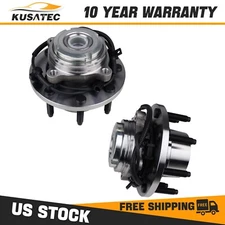 Pair Front Wheel Bearing Hub Assembly For 1999-2002 Ford F250 F350 Super Duty