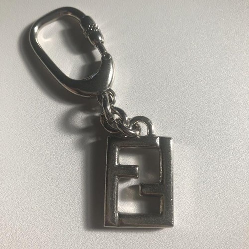 FENDI metal FF Key ring Bag charm No accessories Rare Used from japan | eBay