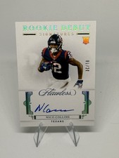 2021 Panini Flawless - Rookie Debut Signatures Nico Collins #RDS-20 Silver /20