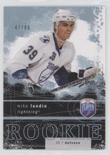 2007-08 Upper Deck Be a Player Rookie 47/99 Mike Lundin #293 1k9