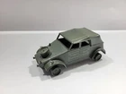 Vintage Dinky Toys Volkswagen KDF Green Diecast Military Car Toy Battle Lines