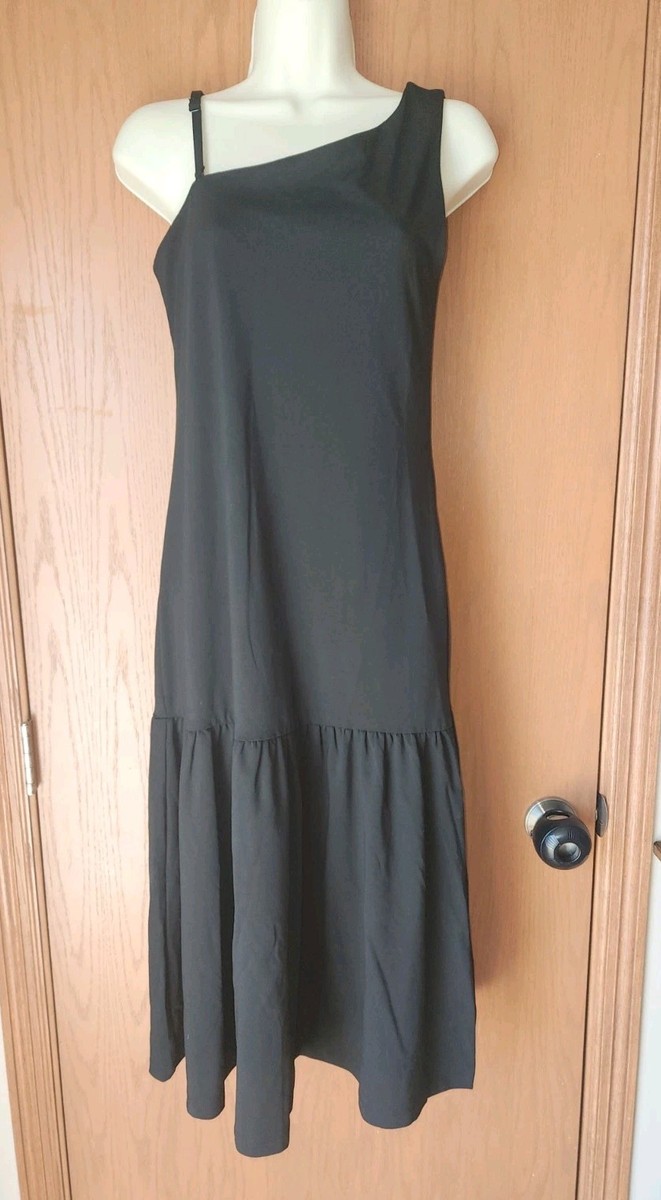 gap little black dress Jewel-Neck Mini Shift Dress