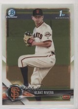 2018 Bowman Draft Chrome Blake Rivera #BDC-80 4k8