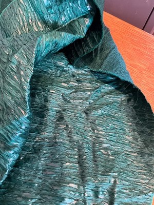 STOFFRESTE Viscose-Acetat dkl.Grün 300cm X 110cm NEU!!!