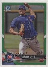 2018 Bowman Chrome Prospects Green Refractor 74/99 Brendon Little #BCP233 fm0