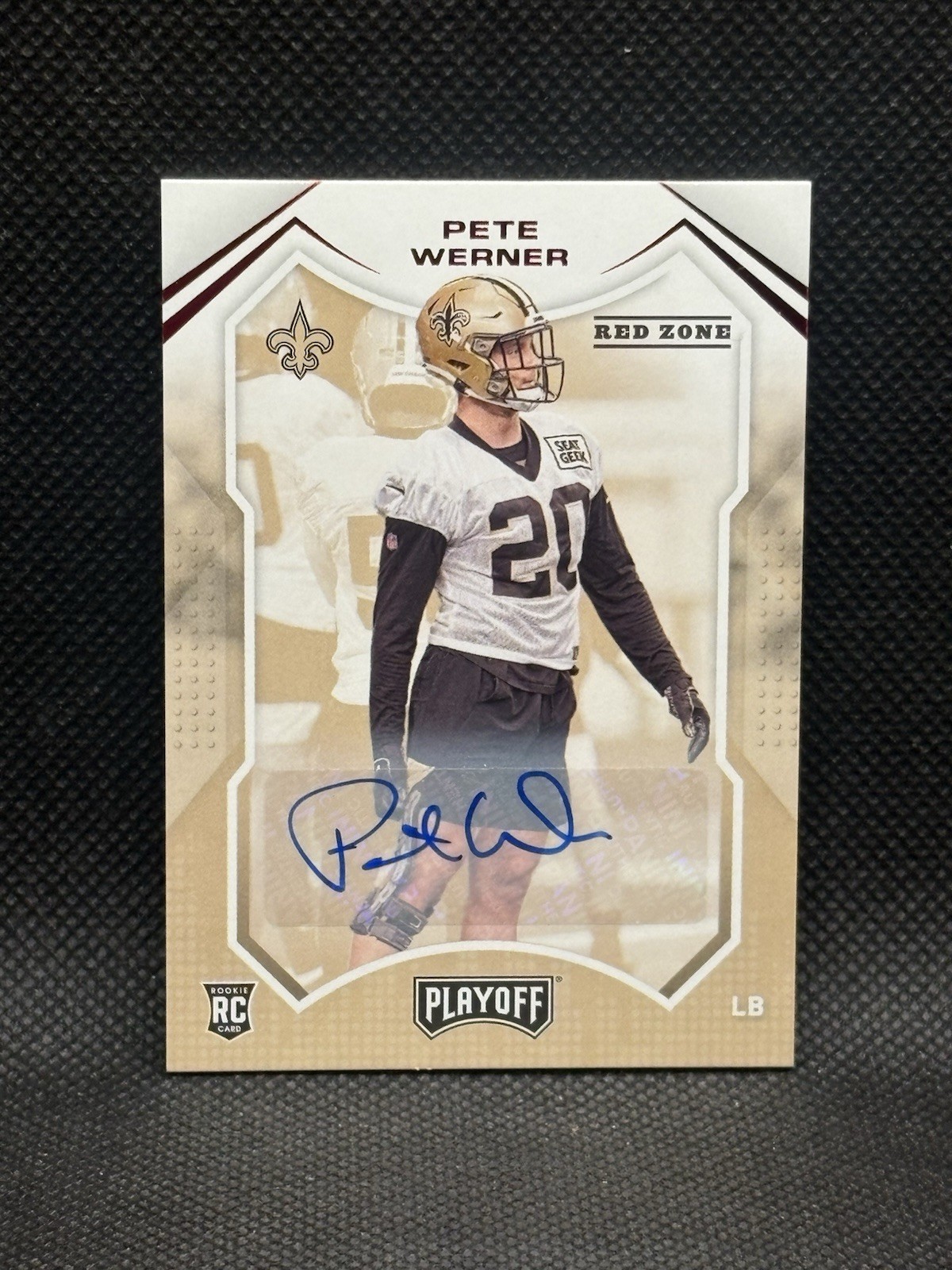 Pete Werner Panini Playoff #268 Autograph