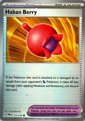Haban Berry (Poke Ball Pattern) 111/131 Prismatic Evolutions