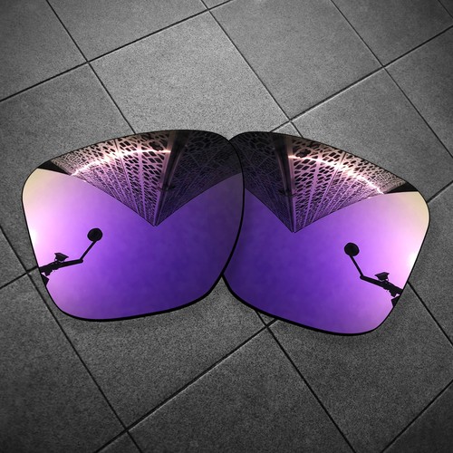 TheoCraft Purple Mirrored Replacement Lenses for-Oakley Sliver F POLARIZED - Picture 2 of 5