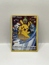 Pokémon TCG Pikachu SWSH020 Sword & Shield Black Star Promo Full Art Holo - NM on eBay