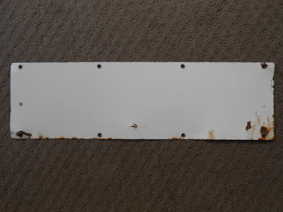 LETRERO DE PORCELANA SECA CANADÁ Foto 4 de 4