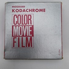Vintage Processed Kodachrome Color Movie Film 8mm 50 Film Return 1961