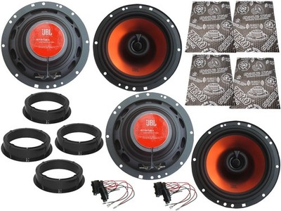 JBL Lautsprecher Set für Seat Altea XL Bj 06-15 Tür vorne hinten Dämmmatte 800 W