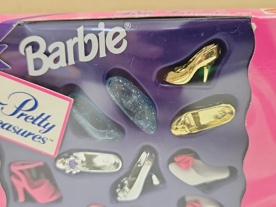 Barbie Pretty Treasures Zapatos Accesorios Pack 14800 DE COLECCIÓN 1995 Foto 4 de 4