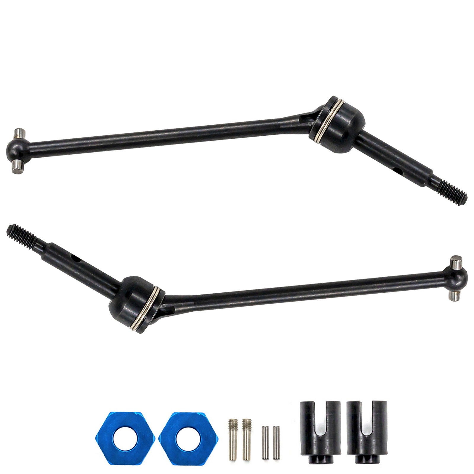 Steel CVD Rear Drive Shaft For Traxxas slash 2wd / 4WD /Rustler4X4 1/10 RC
