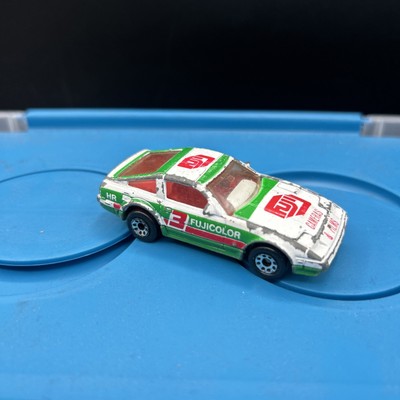1986 Vintage Matchbox Nissan 300 ZX Turbo Car Diecast Fuji 3 White