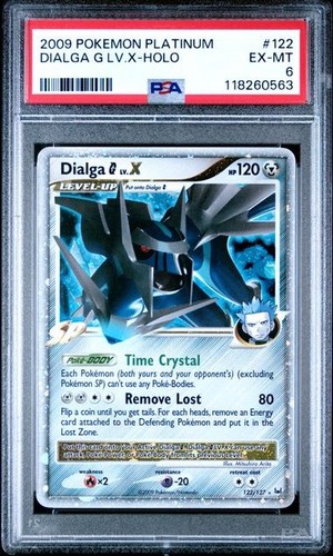 Dialga G LV.X graded PSA 6 for sale on eBay