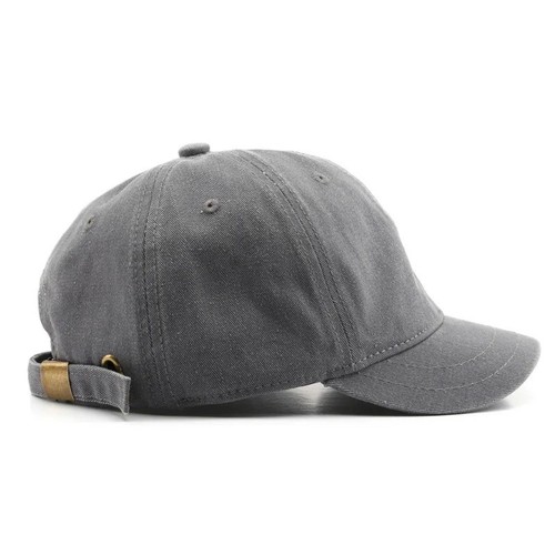 Retro Short Brim Baseball Cap Adjustable Solid Color Snapback Cap Fashion US - Picture 14 of 16