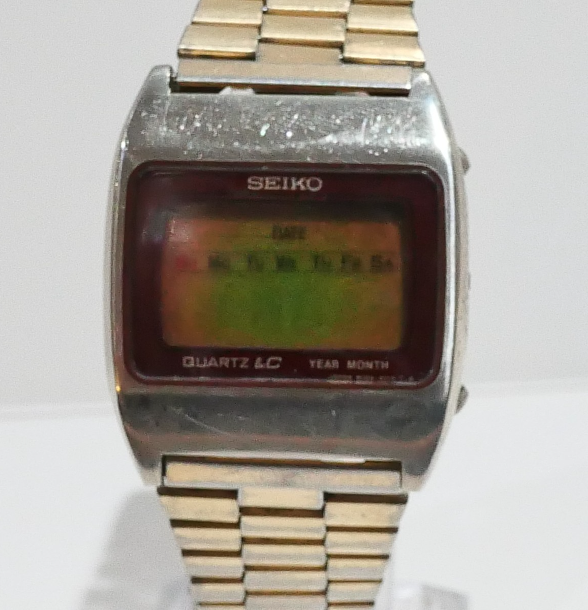 Buy Vintage Rare Seiko LC M154-5009 Quartz LCD Digital Watch