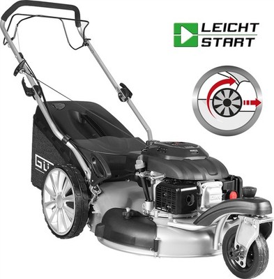 GÜDE Rasenmäher Benzin mit Antrieb Trike Big Wheeler 515D 4in1 196cm³ 51cm 5PS