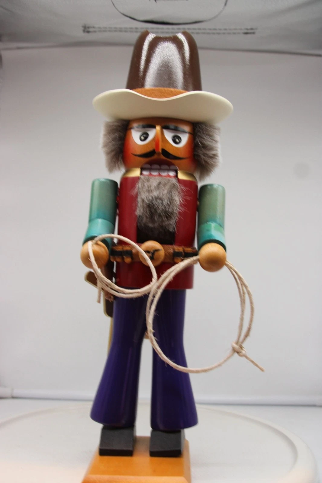 Wooden Nutcracker - Steinbach - "The Cowboy"