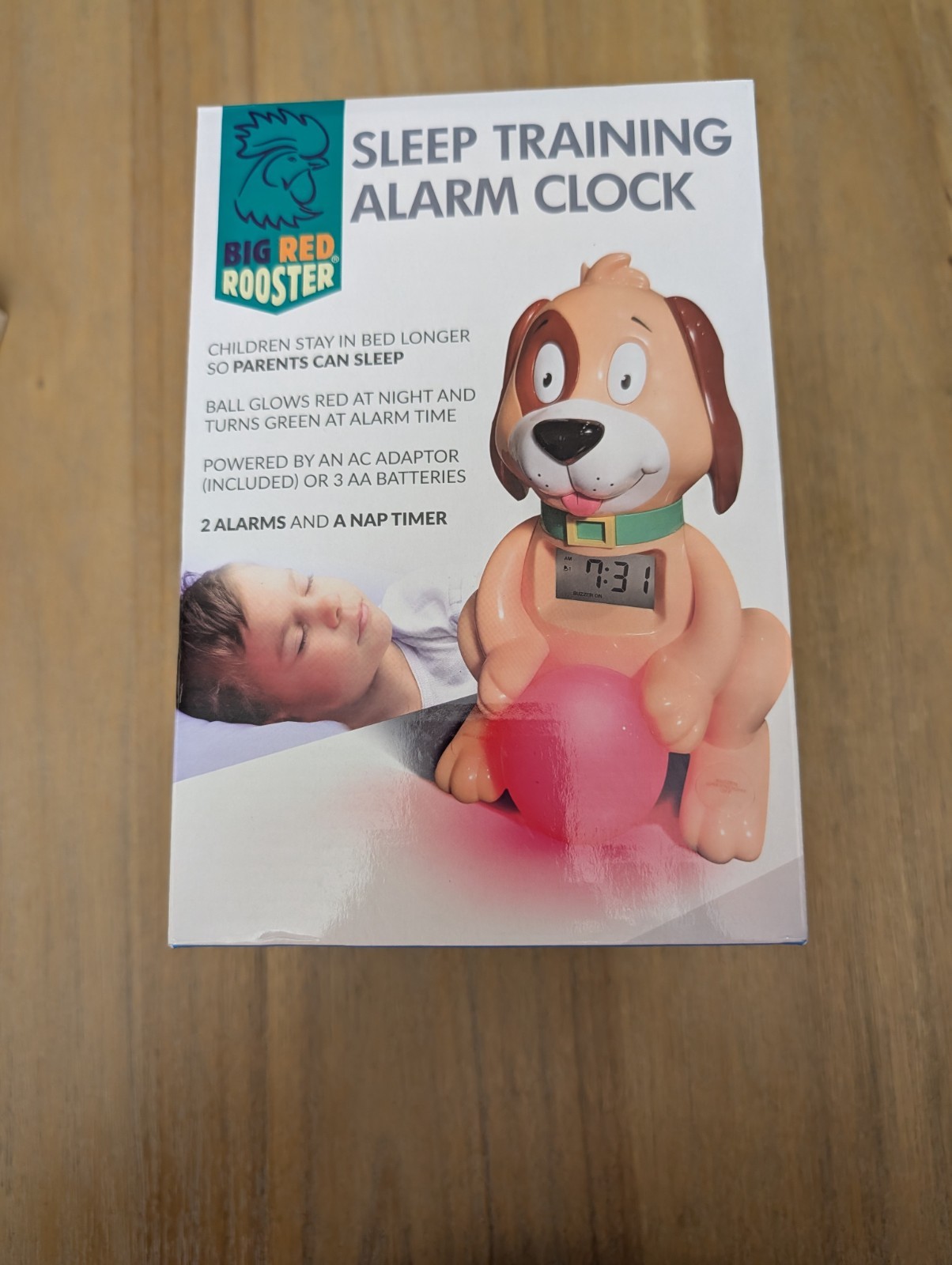 Plug In Kid's Alarm Clock