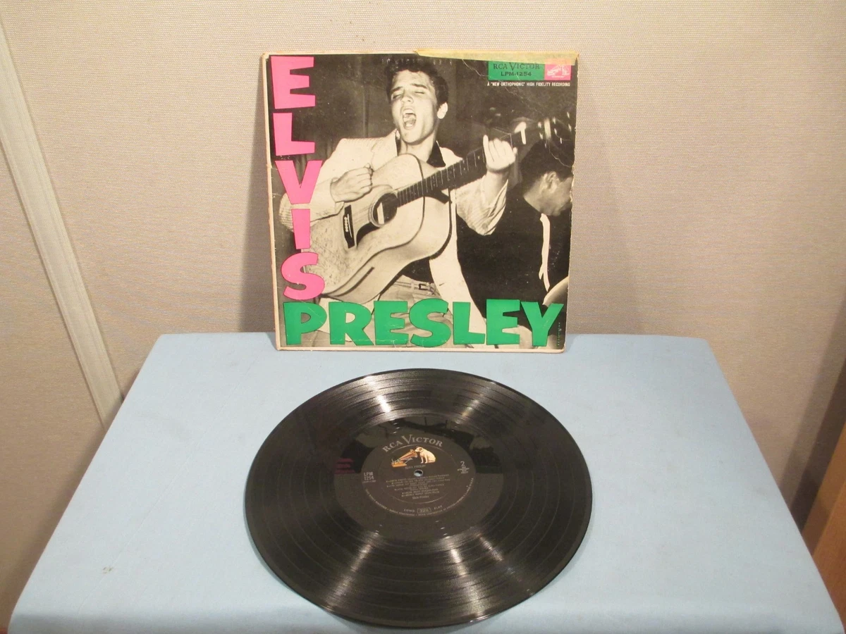 US盤/ELVIS PRESLEY LPM 1254 Elvis Elvis Presley 1956 Vinyl RCA LPM-1254 Deep Groove Long Play