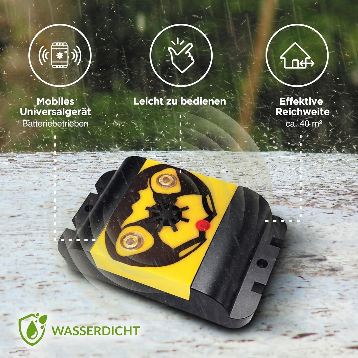 Ultraschall-Taubenabwehr Für Den Balkon - Foto 8