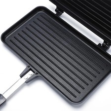 Double Sided Sandwich Toastie Maker Non-Stick Frying Pan Waffle Pancake Grill