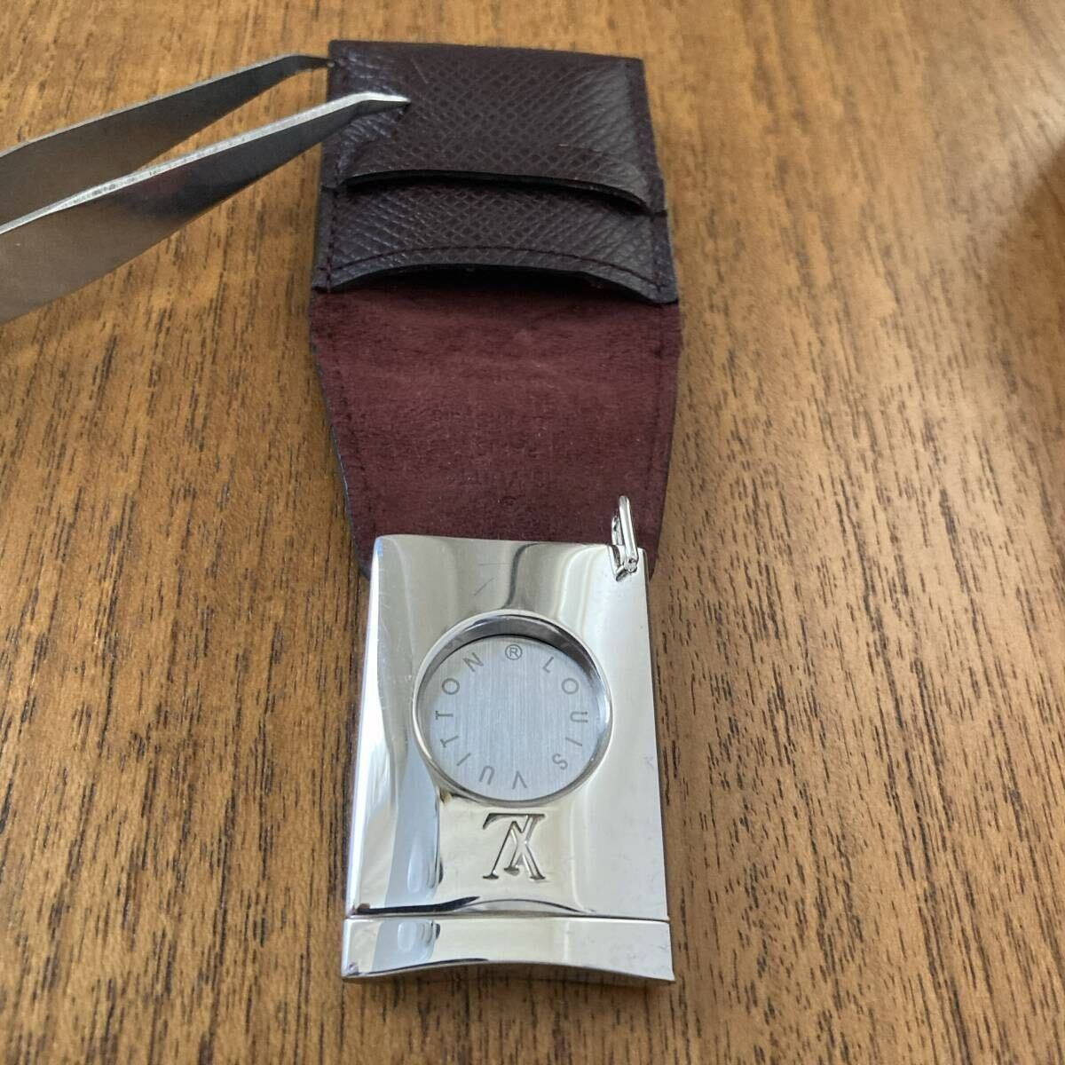 Louis Vuitton Cigar cutter with Leather Case and Box | eBay