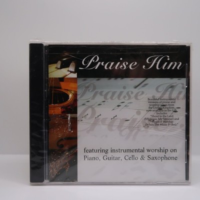 Praise Him Instrumental Worship CD 2004 Christian Piano Guitar Cello Authentic
