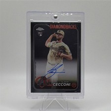Topps Chrome 2024 Slade Cecconi #RA-SCE Rookie Autograph Diamondbacks