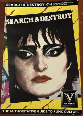 Vintage V. Vale editor - Search and Destroy -The Complete Reprint 7-11 Paperback