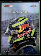 2025 Topps Chrome F1 Isack Hadjar Helmet RC #HC-5