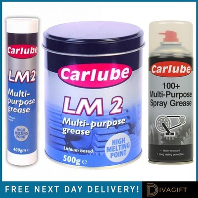 CARLUBE MEHRZWECKFETT AUF LITHIUMBASIS LM2 100+ HOCHSCHMELZENDE VERBINDUNG
