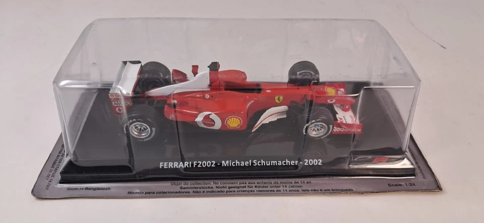 Ixo Ferrari F2002 #1 Michael Schumacher World Champion 2002 1/24 LAF1215 - Immagine 3 di 3