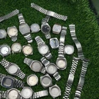 Vintage Seiko Watch Case & Bracelet Lot 20+ Pieces Original Parts Repair Restore