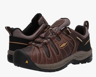 NEW KEEN Utility Men s Size 10 M Flint II (2) SOFT Toe Work Shoes 1023241