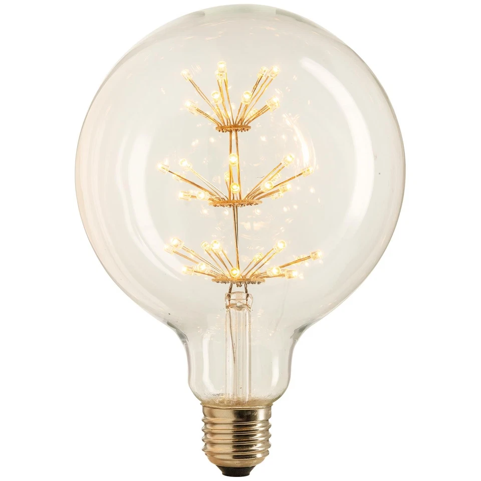 SUNLITE 80154-SU LED Vintage Star 1.8w Light Bulb Medium (E26) Base Warm White - Image 2 of 2