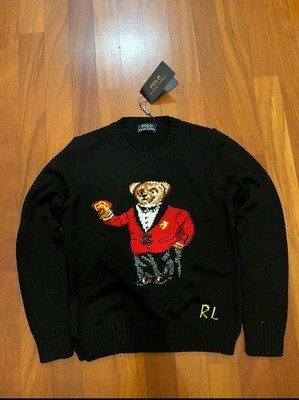 Ralph Lauren Bear Pullover, Größe S. Neu Mit Etikett.