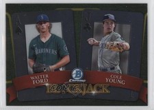 2022 Bowman Draft Blackjack Walter Ford Cole Young #BJ-7 0s2w